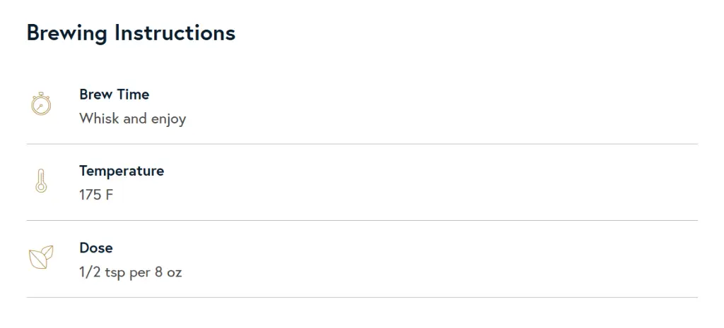 Thunderhead Matcha Brewing Info.webp