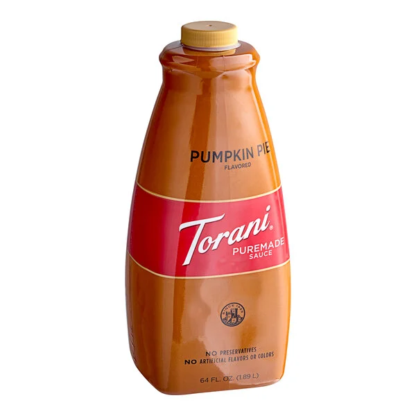 Torani Pumpkin Pie Sauce  64 oz. bottle