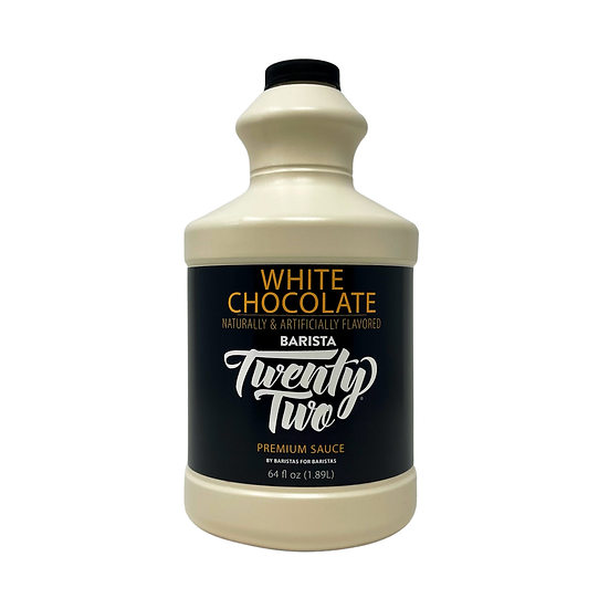 Barista 22 Sauce - White Chocolate 64 oz. bottle