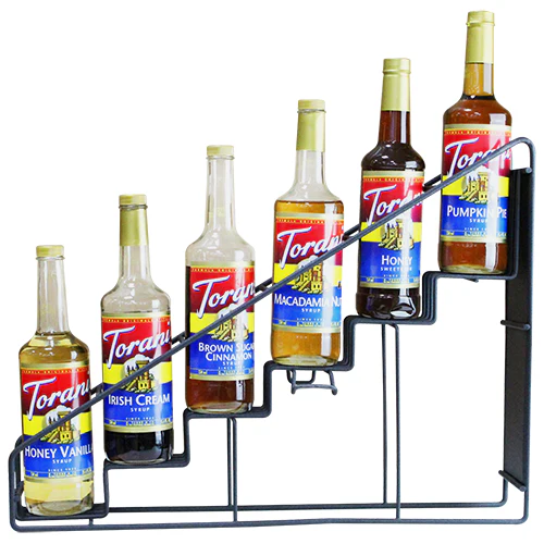 Torani 750 ml Wire Rack 6-Tier