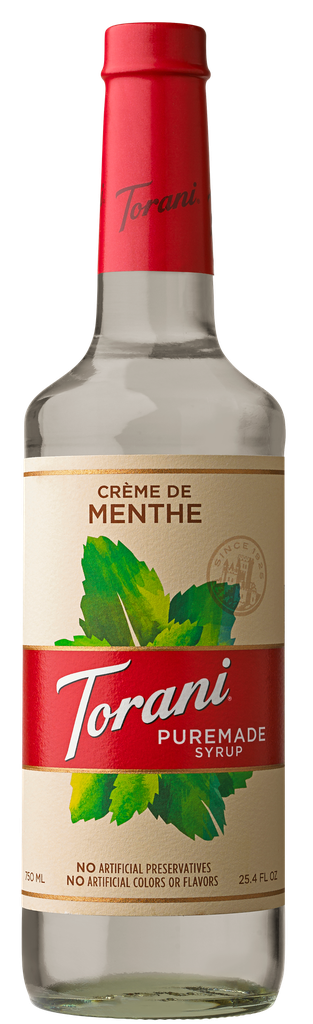Torani *Puremade* Creme de Menthe Syrup 750 ml