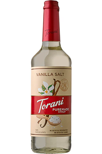 Torani *Puremade* Vanilla Salt Syrup 750 ml
