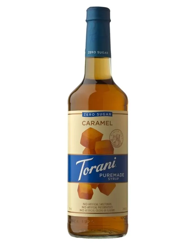 Torani Puremade ZERO Caramel Syrup