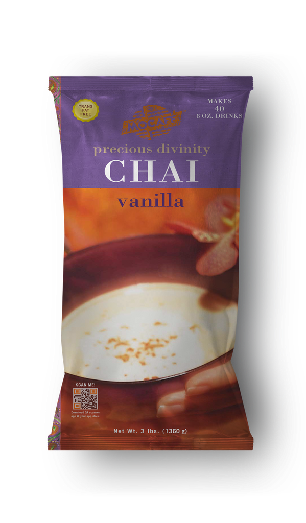 Mocafe Precious Divinity Chai ** Vanilla 3 lb. Bag