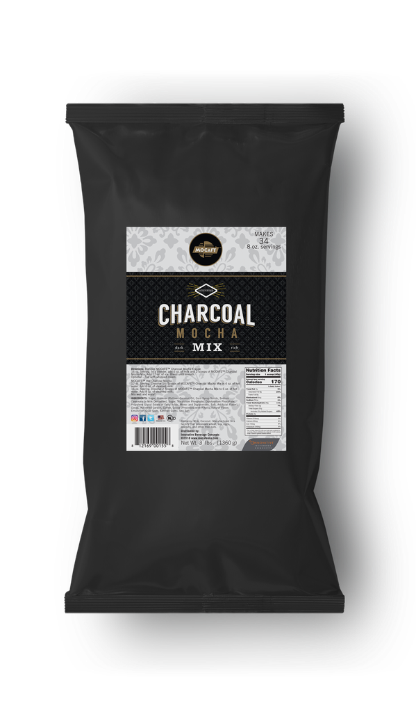 Mocafe Charcoal Mocha Mix 3 lb. Bag