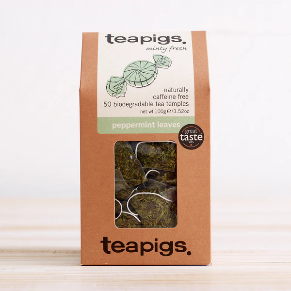 Teapigs Peppermint Leaves Tea cs 50 ct
