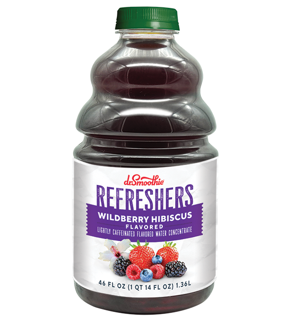 Dr Smoothie Refresher - Wildberry Hibiscus 46 oz. bottle