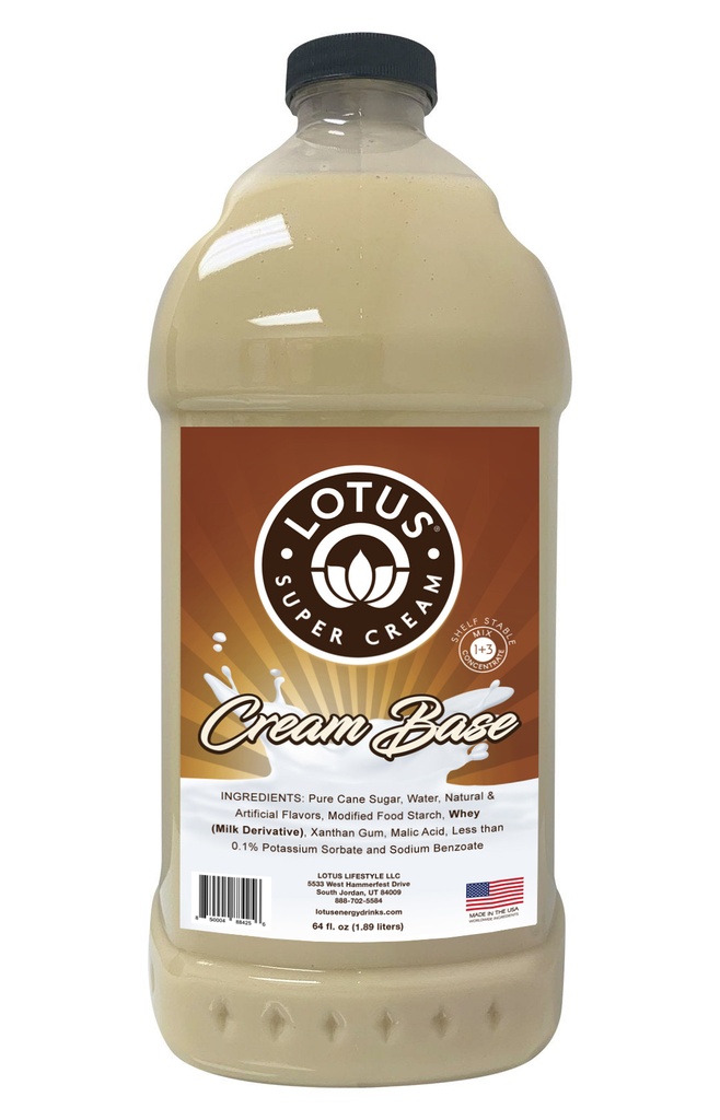 Lotus Plant Energy - Super Cream 64 oz.