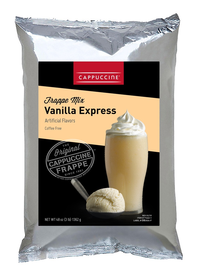 Cappuccine Vanilla Express 3 lb. Bag