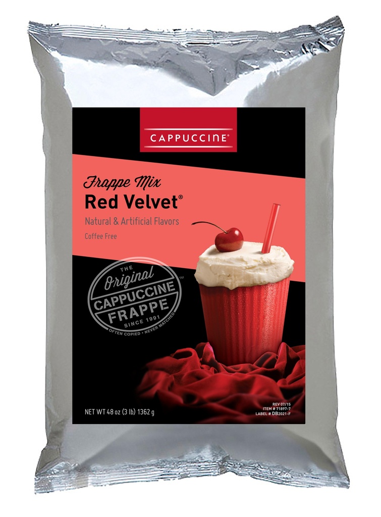 Cappuccine Red Velvet Frappe 3 lb. Bag