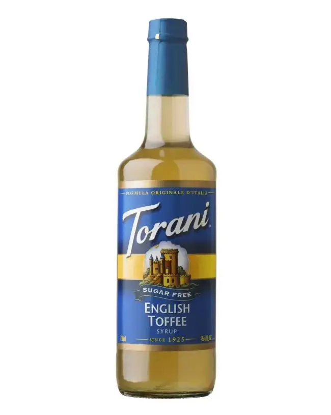Torani Sugar Free - English Toffee Syrup