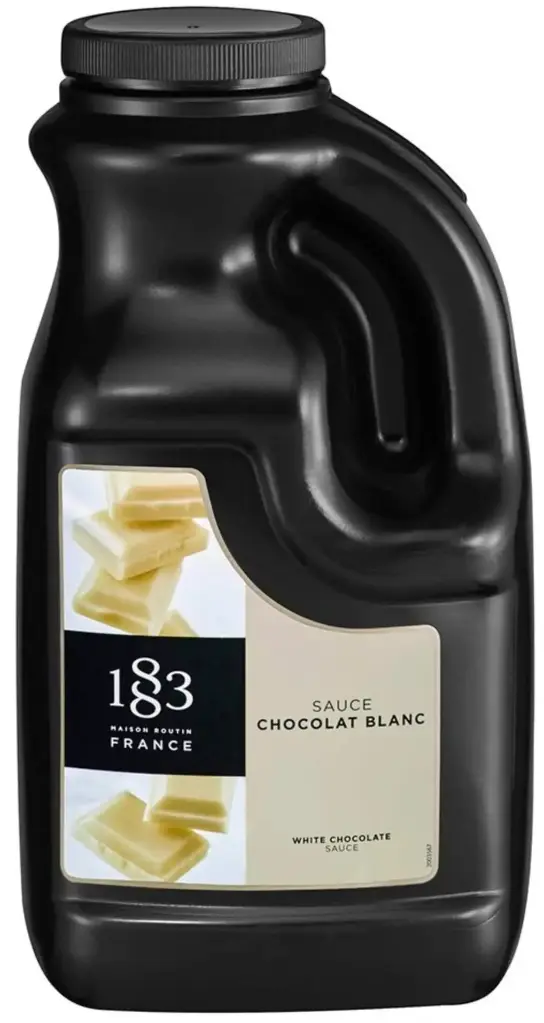 1883 White Chocolate Sauce 64 oz bottle