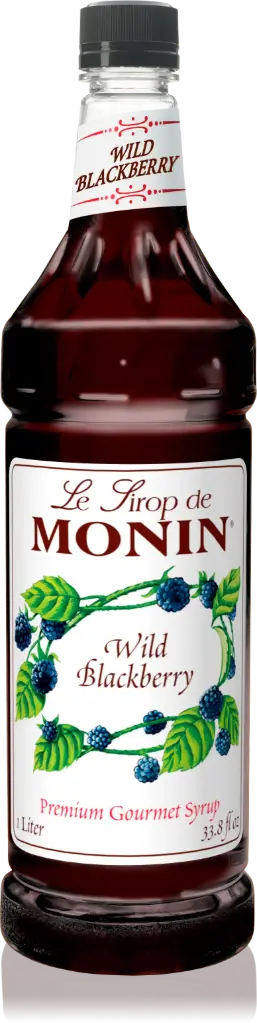 Monin Wild Blackberry Syrup 1L PET