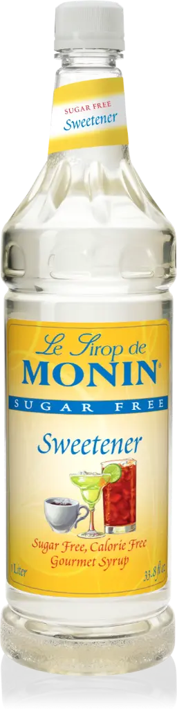 Monin Sugar Free Sweetener Syrup 1L PET