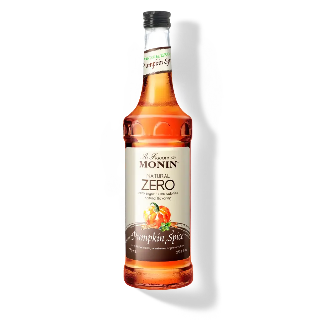 Monin Natural Zero Pumpkin Spice Syrup