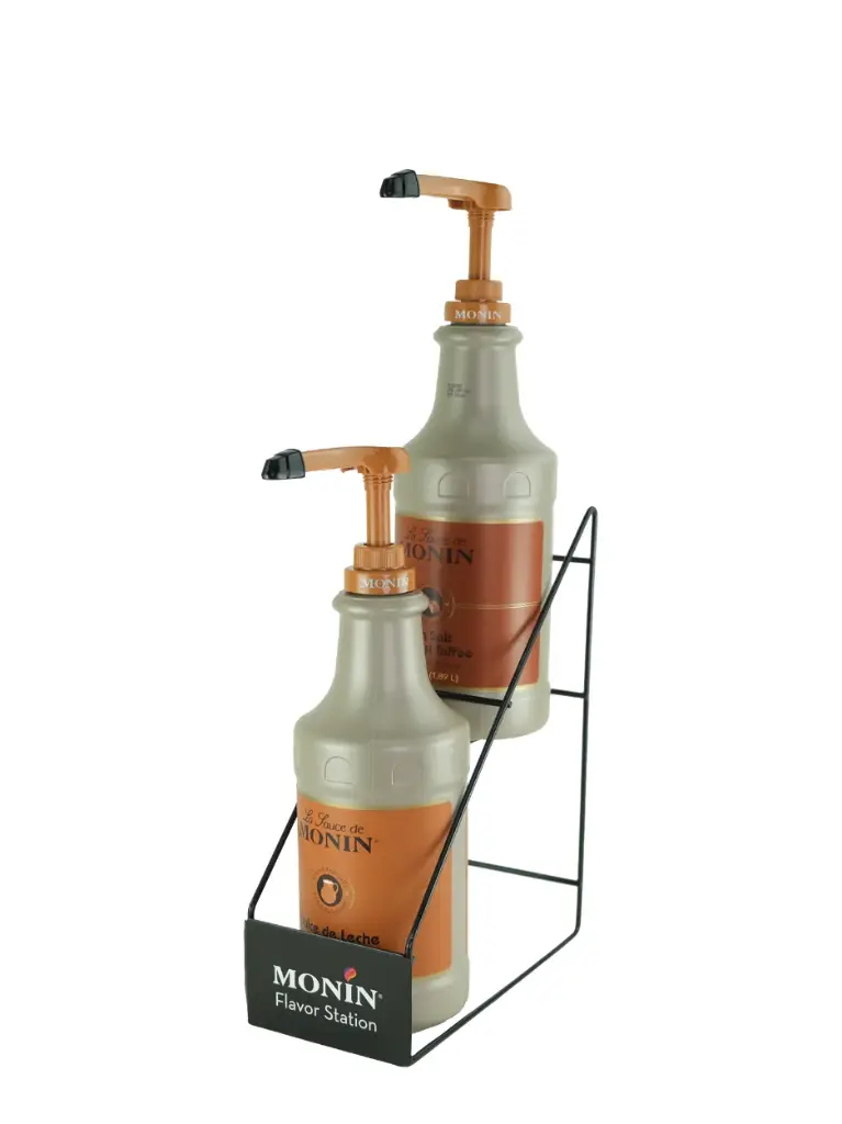 Monin 2 Bottle Display Rack for 64 oz. Products