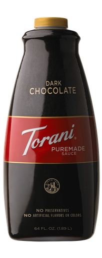 Torani Puremade Sauce  - Dark Chocolate  64 oz. bottle