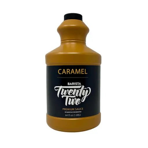 Barista 22 Sauce - Caramel  64 oz. bottle