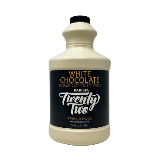 Barista 22 Sauce - White Chocolate 64 oz. bottle
