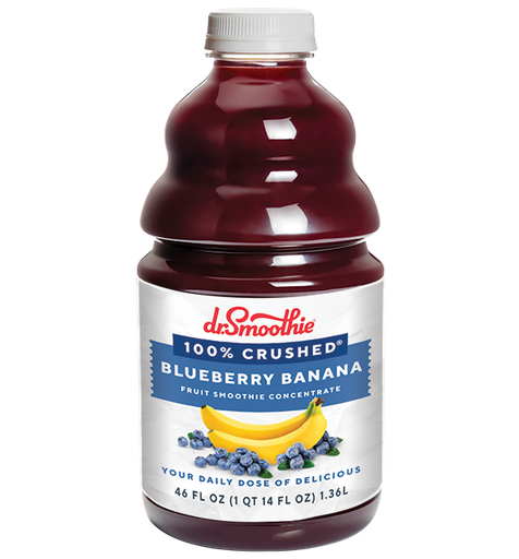 Dr Smoothie 100% Blueberry Banana