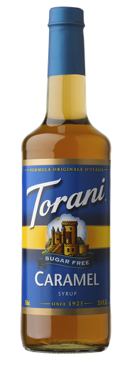 Torani Sugar Free - Caramel Classic Syrup