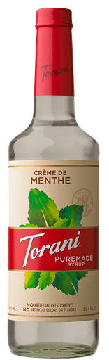 Torani *Puremade* Creme de Menthe Syrup 750 ml