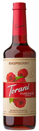 Torani *Puremade* Raspberry Syrup 750 ml