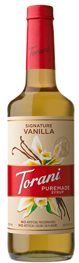 Torani *Puremade* Vanilla Syrup 750 ml