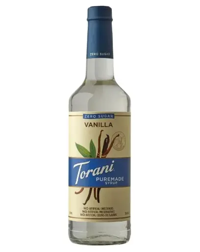 Torani Puremade ZERO Vanilla Syrup