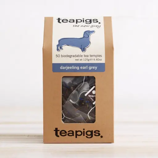 Teapigs Darjeeling Earl Grey Tea cs 50 ct