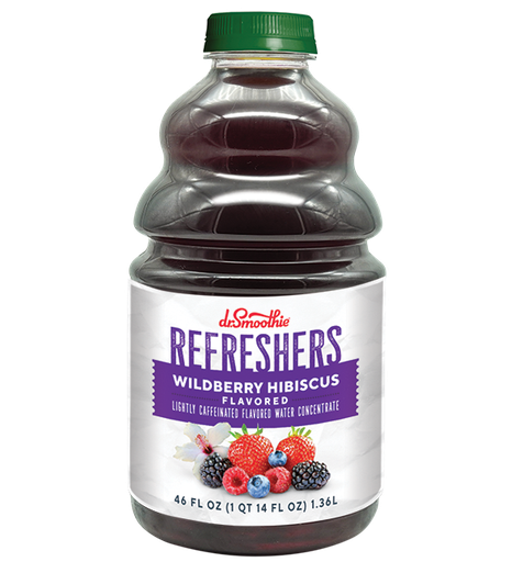 Dr Smoothie Refresher - Wildberry Hibiscus 46 oz. bottle