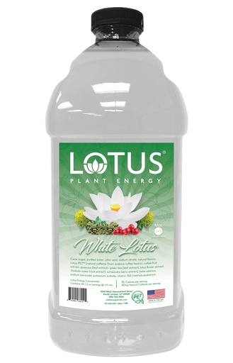 Lotus Plant Energy - White 64 oz.