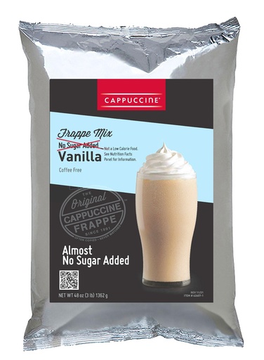 Cappuccine Almost No Sugar Added Vanilla 3 lb. Bag