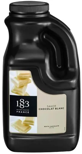 1883 White Chocolate Sauce 64 oz bottle