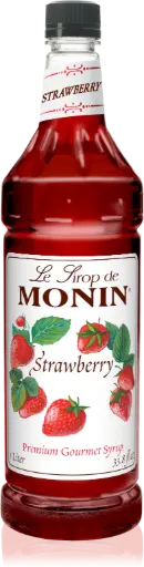 Monin Strawberry Syrup 1L PET