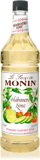 Monin Habanero Lime Syrup 1L PET 
